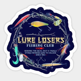 Lure Losers fishing club Sticker